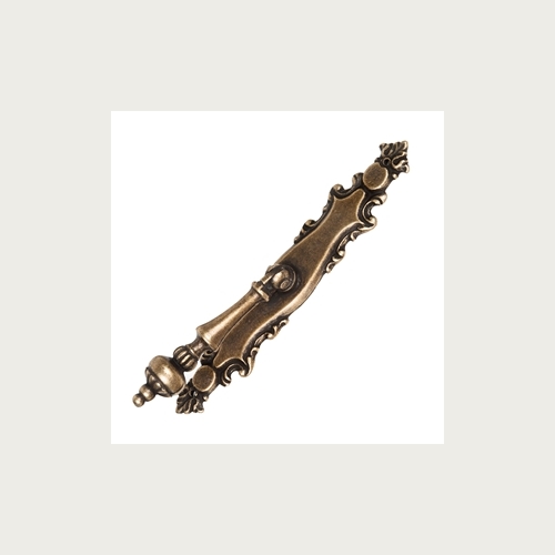 PULL HANDLE 132MM ANTIQUE BRASS