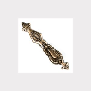PULL HANDLE WITH KEYHOLE ANTIQUE BRASS