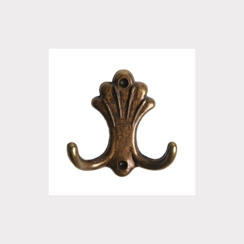 ANTIQUE BRONZE HOOK FOR SMALL TABLES