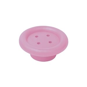 BOUTON GOMME ROSE