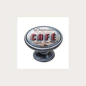 KNOB 37MM WASHED RUST CAFE