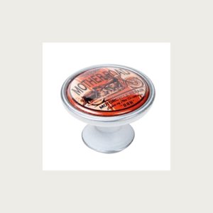 KNOB 37MM PATINATED SILVER MOTHER ROAD