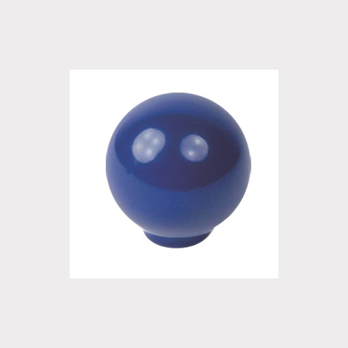 BALL ABS 29MM DARK BLUE SHINY FINISH FURNITURE KNOB YOUTH DESIGN