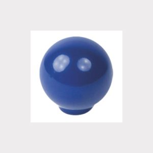 BALL ABS 34MM DARK BLUE SHINY FINISH FURNITURE KNOB YOUTH DESIGN