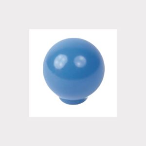 BALL ABS 29MM BLUE  SHINY FINISH FURNITURE KNOB YOUTH DESIGN