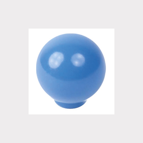 BALL ABS 34MM BLUE  SHINY FINISHÇ FURNITURE KNOB YOUTH DESIGN