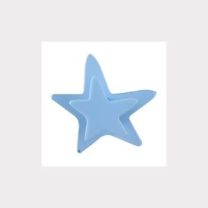 BLUE STAR. METHACRYLATE FURNITURE KNOB YOUTH DESIGN