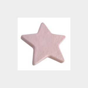 PINK STAR. PLASTIC FURNITURE KNOB BABY BEDROOM
