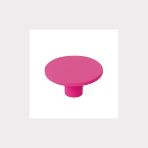 FURNITURE KNOB ABS 40 MM COLOUR PINK MAGENTA YOUTH DESIGN