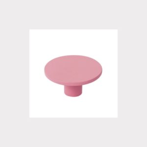 FURNITURE KNOB ABS 40 MM COLOUR PINK YOUTH DESIGN