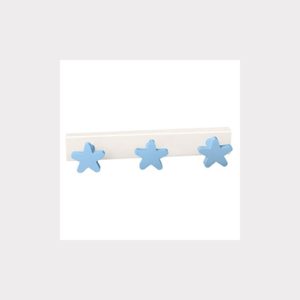 HANGER  STARS BLUE LACQUERED  WOOD