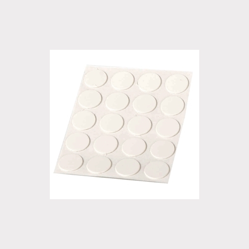 SET OF 20 SCREW ADHESIVE COVER CAPS COLORABLE 13MM